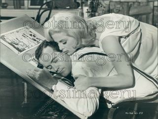 Actors Jack Lemmon Virna Lisi In How To Murder Your Wife Press Photo