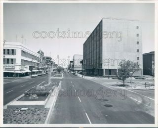 Press Photo Weber Avenue Downtown Stockton San Joaquin County Ca Ca 1960