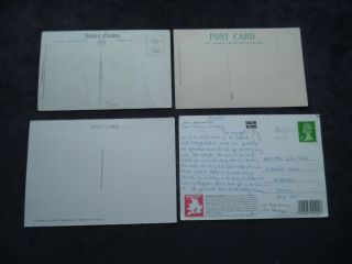 12 Postcards Swanage,  Mill Pond Old Harry Rocks Tilly Whim Caves Studland Church 3