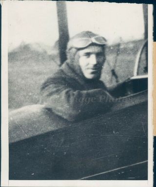 1931 Photo Christian Johangsen German Portuguese Sportsman Lisbon Ny Pilot