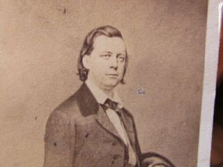 Abolitionist Henry Ward Beecher Cdv Photograph By Mathew Brady