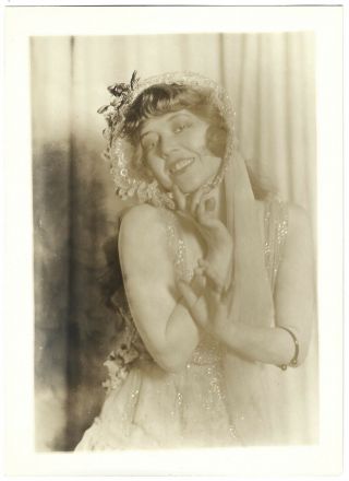 Ziegfeld Follies Dancer Ann Pennington Charles Sheldon Vintage 1920s Photograph