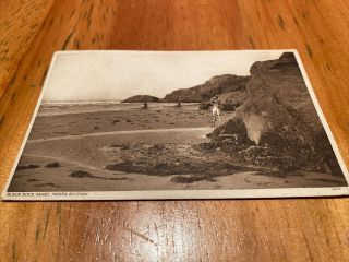 Old Postcard Sands Morfa Bychan