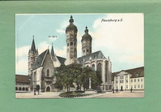 Der Dom Cathedral In Naumburg,  Germany On Vintage 110 Year - Old Postcard