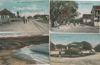 A African 4 Old Postcards West Africa Dakar Senegal