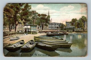 Cincinnati Oh,  Lincoln Park The Boat Landing Church,  Vintage Ohio C1910 Postcard