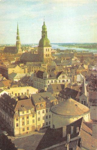 Bt15996 Panoramic View Of Old Riga Riga Latvia
