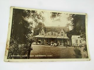 Carisbrooke Bowcombe Lodge - Old Isle Of Wight Postcard