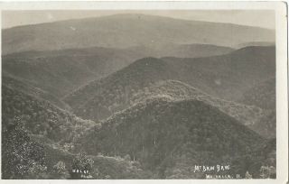 Rare Old R/p Postcard - Mt Baw Baw - Walhalla - Victoria - Australia C.  1920