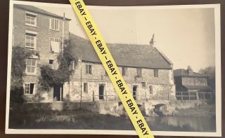 Old Postcard Size Photo,  The Old Mill Salisbury