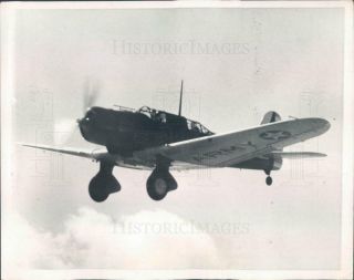 1937 Press Photo Us Army Air Corps A - 17 Attack Plane - Ner40563