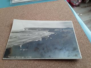 Rare Vintage Postcard Foreland,  Bembridge,  Isle Of Wight.  Beach,  Huts & Boats