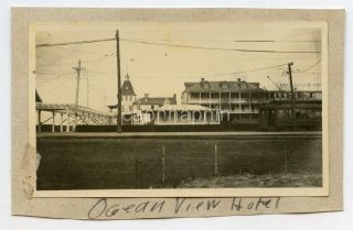 Ocean View Hotel Norfolk Virginia Va Vintage Antique 1910s Photo