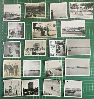 19 Photos Hms Birmingham 1939 Royal Navy Port Call Rio De Janeiro Columbia Ships