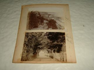 Victorian Isle Of Wight Photographs Shanklin 1891 Antique 2