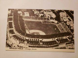 Wrigley Field - Chicago Illinois (chicago Cubs) Vintage Postcard A70