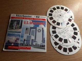 1978 US SPACEPORT NASA John F Kennedy Space Centre VIEWMASTER 3 reels J - 79 3