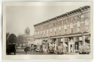 " Sherman " House Hotel Allegan,  Michigan,  Photo,  History C.  1920