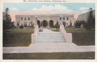 Robertson Cole Studios Hollywood California Vintage Postcard By M.  Kashower Co