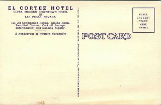 Vintage Postcard LAS VEGAS Nevada 