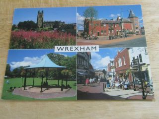 Wrexham Multiview By John Hinde 2ws 386 Old Postcard