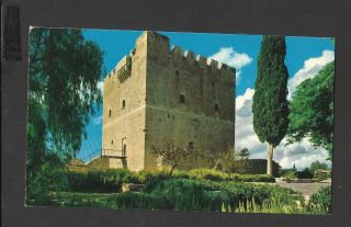 John Hinde Colour Postcard Kolossi Castle A Former Crusader Stronghold Cyprus