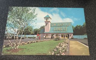 Vintage Postcard - Enchanted Forest Amusement Park,  Old Forge,  Ny