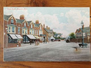 Risca Road - Newport - Old Postcard 336
