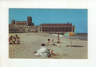 Vintage Post Card - The Convention Hall - Asbury Park Jersey