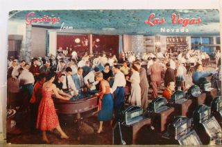 Nevada Nv Las Vegas Hotel Flamingo Casino Postcard Old Vintage Card View Post Pc