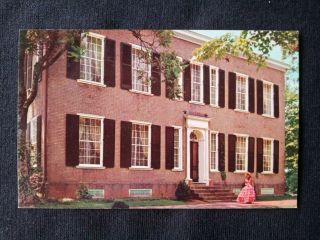 Kentucky Ky Bardstown My Old Kentucky Home Song State Shrine Postcard