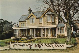 A Isle Of Wight England Old Postcard Christian Guest House Culver Rd Shanklin 25