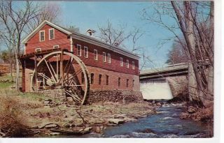 Old Grist Mill & Water Wheel,  Granby,  Massachusetts