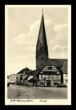 Dr Jim Stamps Street View Eutin Germany Old Postcard