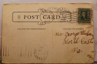 Pennsylvania PA Erie State Street Postcard Old Vintage Card View Standard Postal 2