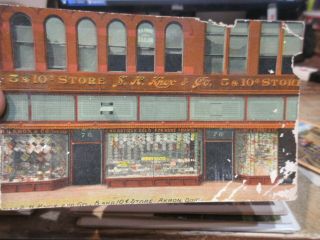 Vintage Old Ohio Postcard Akron S.  H.  Knox & Company 5 10 Cent Store Candy Toys