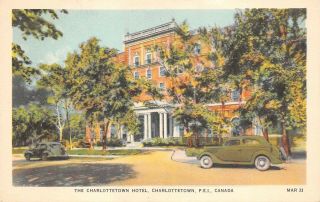 The Charlottetown Hotel Charlottetown Prince Edward Island Pei 21367 Old Cars