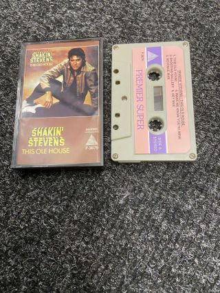 Rare Shakin’ Stevens This Ole House Premier Saudi Cassette Tape