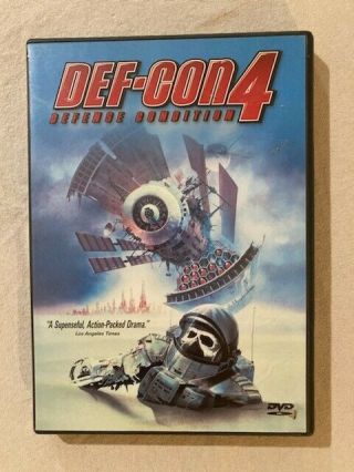 Def - Con 4 (dvd,  2001) Out Of Print Rare Oop Sci - Fi Anchor Bay
