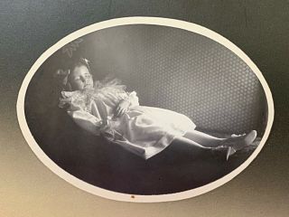 1920s? Little Girl Post - Mortem Photo Evanston Wyoming