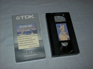 As Blank Vhs Tape: Cartoons Scooby Doo Rare Episodes 5