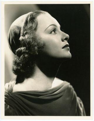 Olivia De Havilland 1930s Elmer Fryer Warner Bros Glamour Photograph
