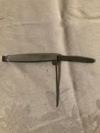 Rare Vintage Richards Sheffield Pipe Knife/tool Tamper Etc.