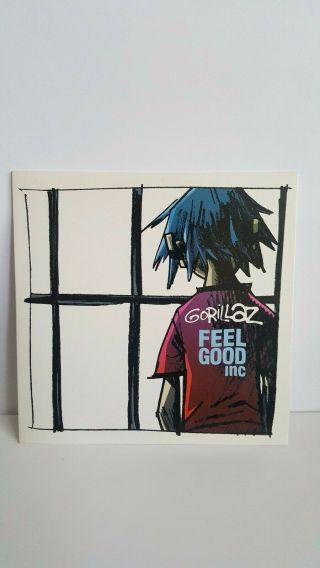 Very Rare Uk Cd Promo Of " Feel Good Inc " By The Gorillaz &