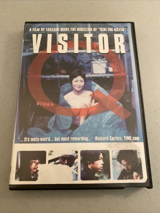 Visitor Q (dvd,  2002) Japanese Film,  Directed By Takashi Miike Rare