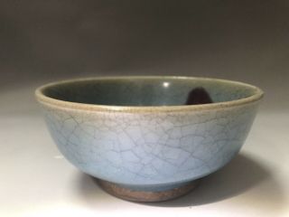 Rare Song Dynasty Jun Kiln Porcelain Bowl