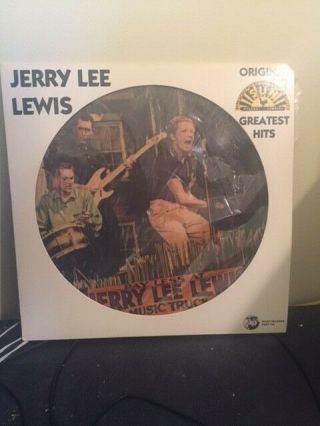 Jerry Lee Lewis Sun Greatest Hits (rare Picture Disc) Rhino Rndf 255