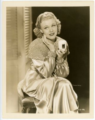 Art Deco Hollywood Ginger Rogers 1930s Max Factor Makeup Photograph