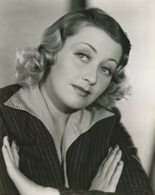 1930s Joan Blondell Hollywood Charming Glamour Photograph Elmer Fryer 2