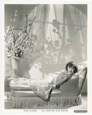 Decadent Art Deco Beauty Dixie Dunbar 1937 Sumptuous Glamour Photograph